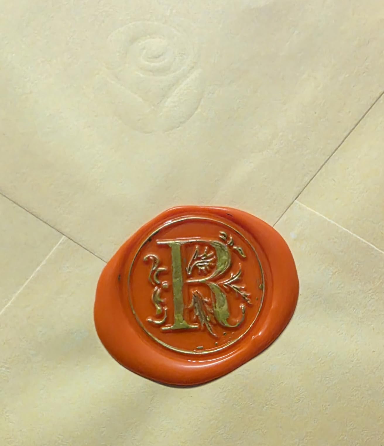 Copper A Letter Wax Seal Stamp Kit, 360 PCS 18 Colors Wax Beads | Copper A Letter Stamp with Solid Wood Handle, Ideal for Wedding Invitations, Envelope Sealing & DIY Crafts customer photo 1
