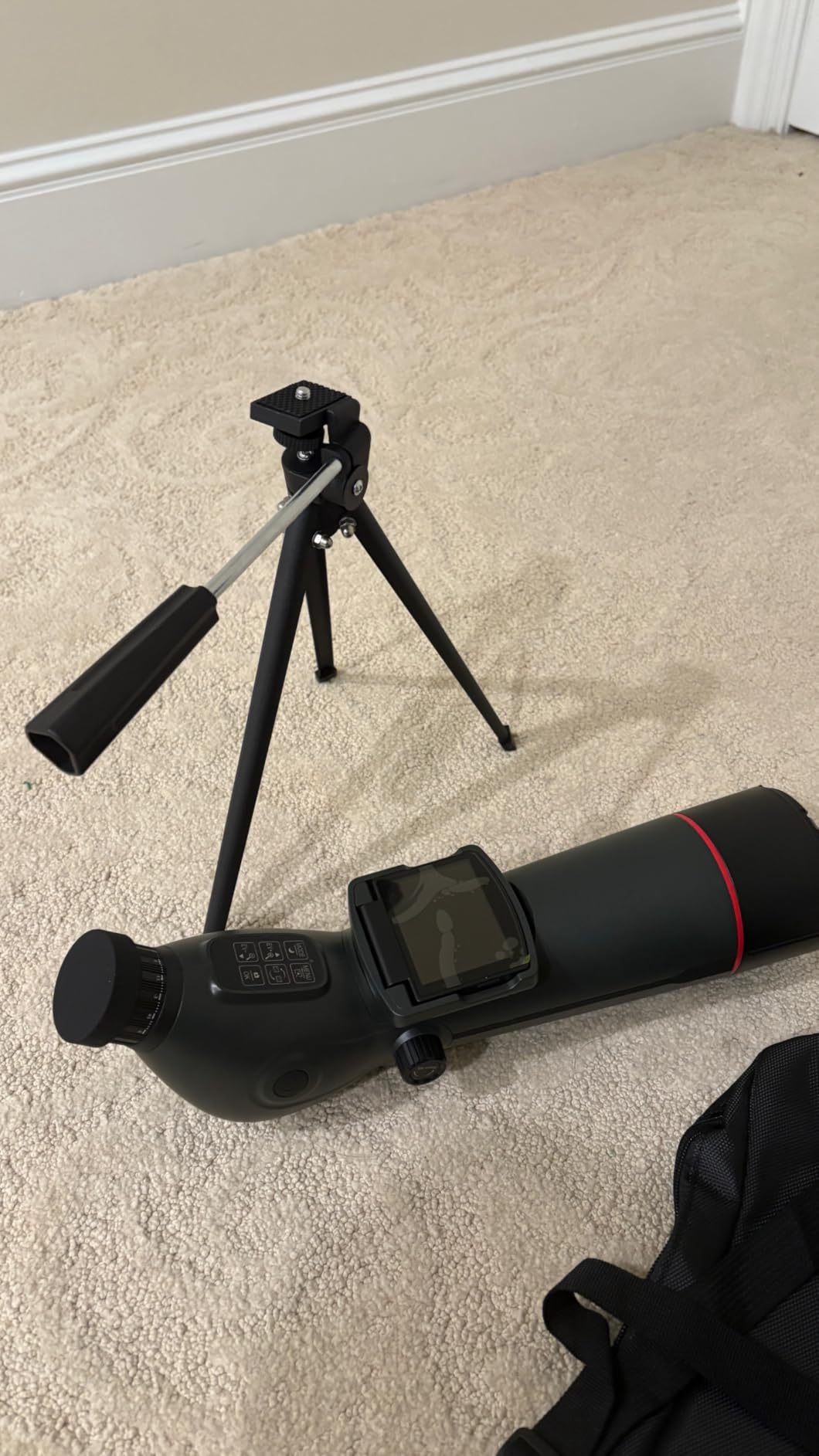 Smart Telescope, Professional Refractor Auto-focus Portable Digital Electronic Telescopes with 4K Astrophotography Camera, Internal And External Dual Screens Spotter for Adults and Beginners Astronomy customer photo 2