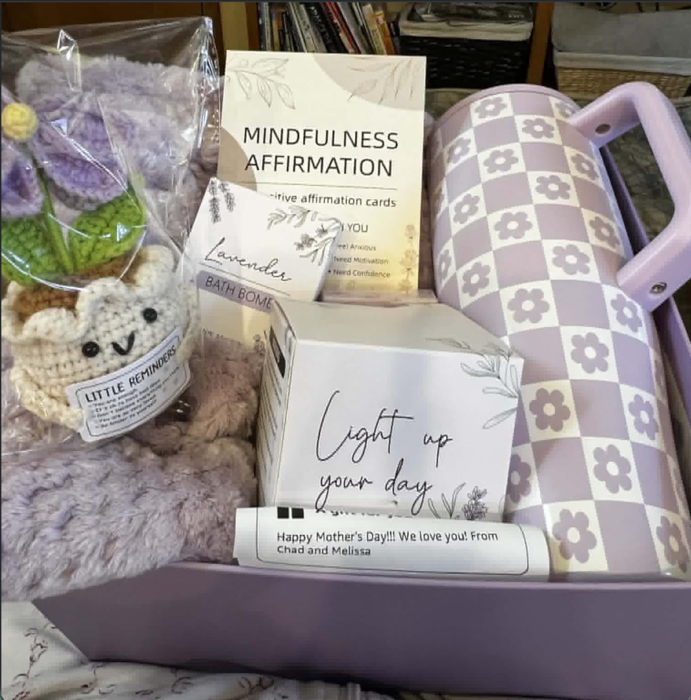 Birthday Gifts for Women - Get Well Soon Care Package Self Care Gift Basket | After Surgery & Cancer Care, Luxury SPA Inspirational Thinking of You Sympathy Thank You Gift Set for Mom Her Friend Sister customer photo 1