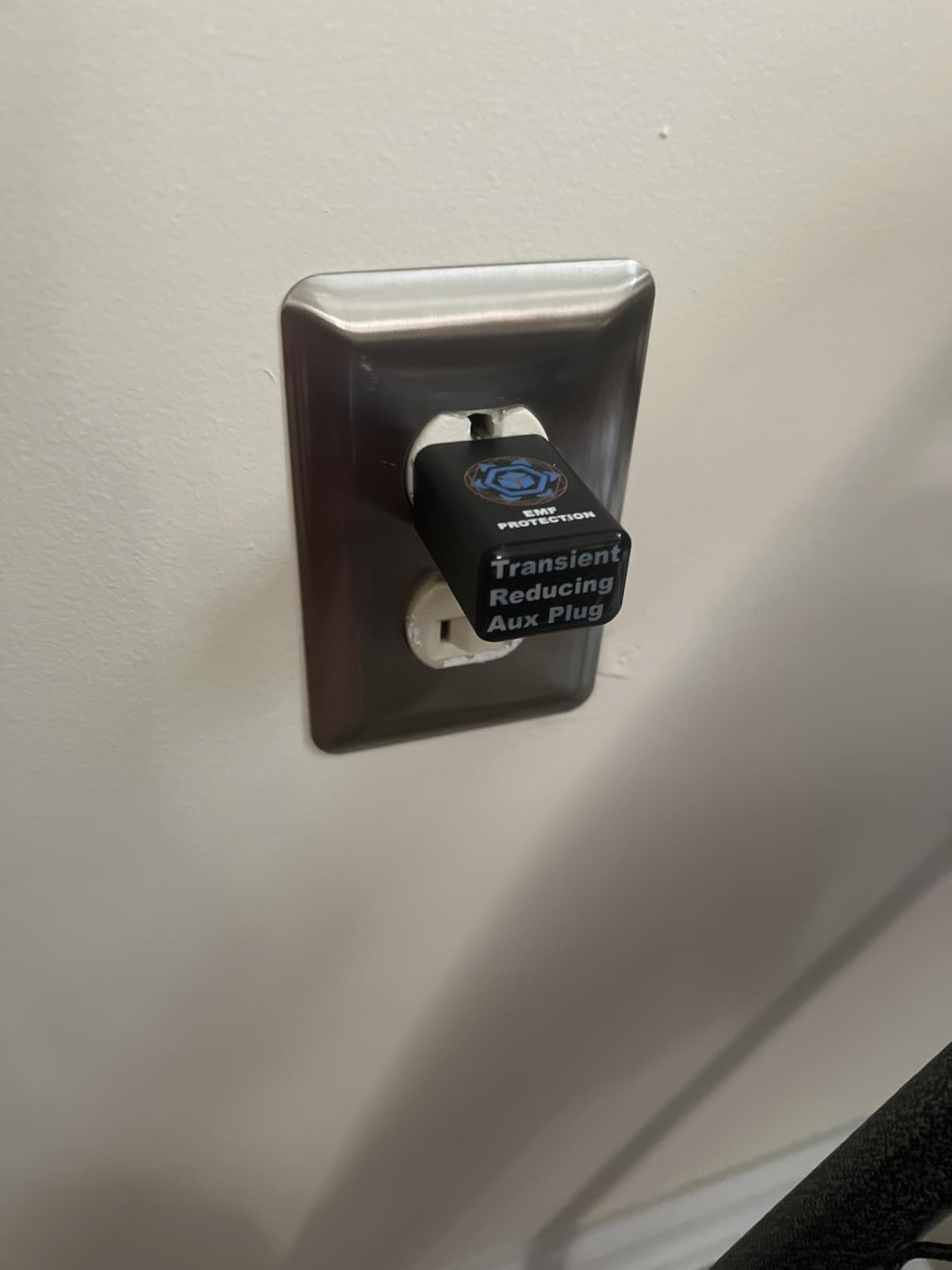 EMP & EMF Shield for Home (Gen 2) | Compact EMF Blocker & Harmonizer | Whole House Electromagnetic Protection Device | 2000 Sq Ft Coverage | Plug-in for Outlet, Inverter, Generator customer photo 1