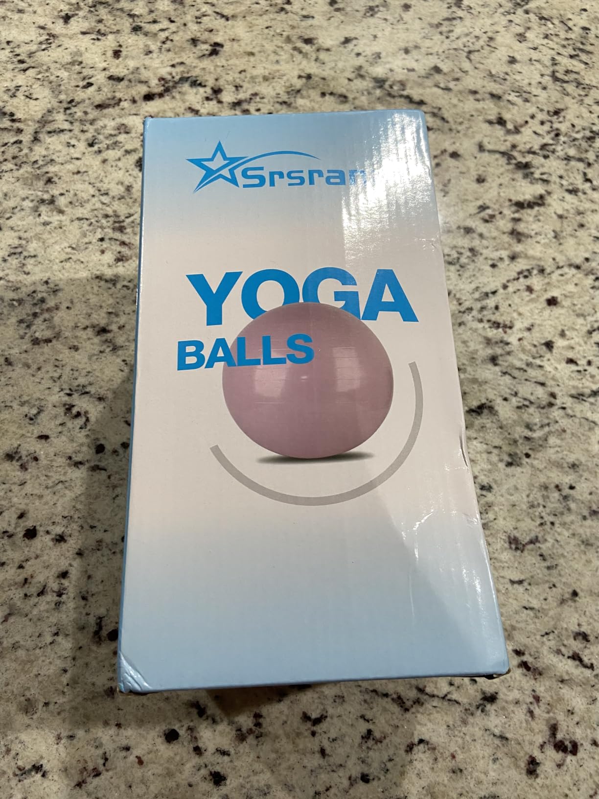 Exercise Ball - Anti-Burst Yoga Ball for Pilates, Pregnancy & Core Stability - Ergonomic Office Desk Ball Chair & Physical Therapy Equipment, Quick Pump Included customer photo 2