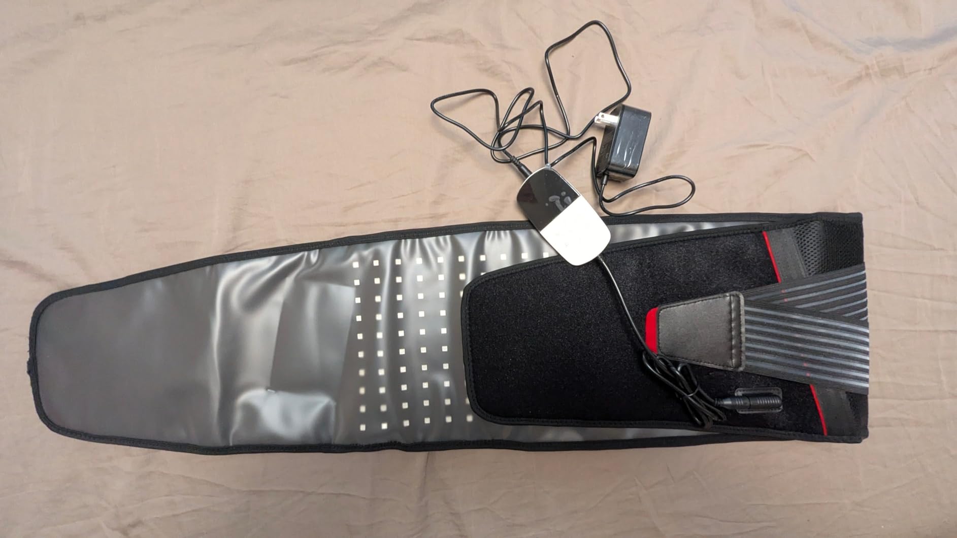 LTW Flagship Red Light Therapy Belt, 430 LEDs Infrared Red Light Therapy for Body, 660nm & 850nm Near Infrared Wrap with Vibration for Back Pain Relief, Waist, Belly, Shoulder (49.2