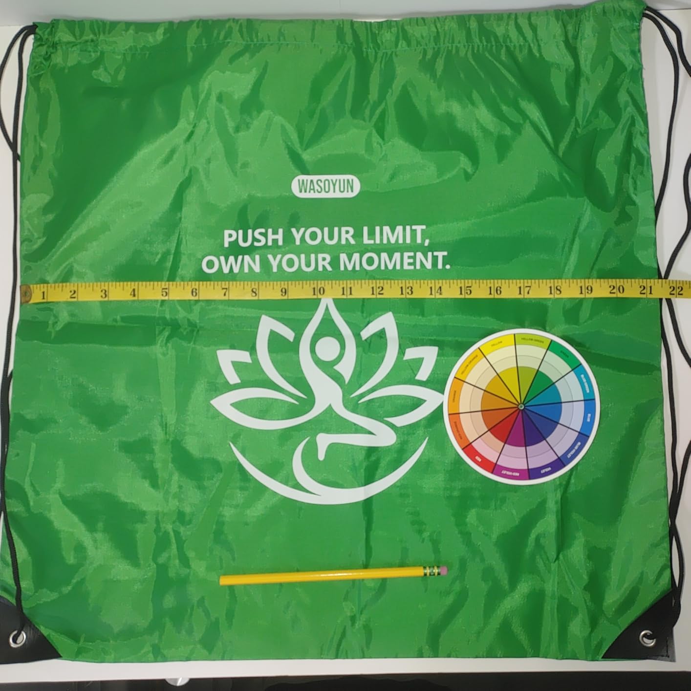 Foldable Yoga Mat Kit with Yoga Stick Set, Mat, Resistance Bands, Stretch Strap, Pilates Ball customer photo 2