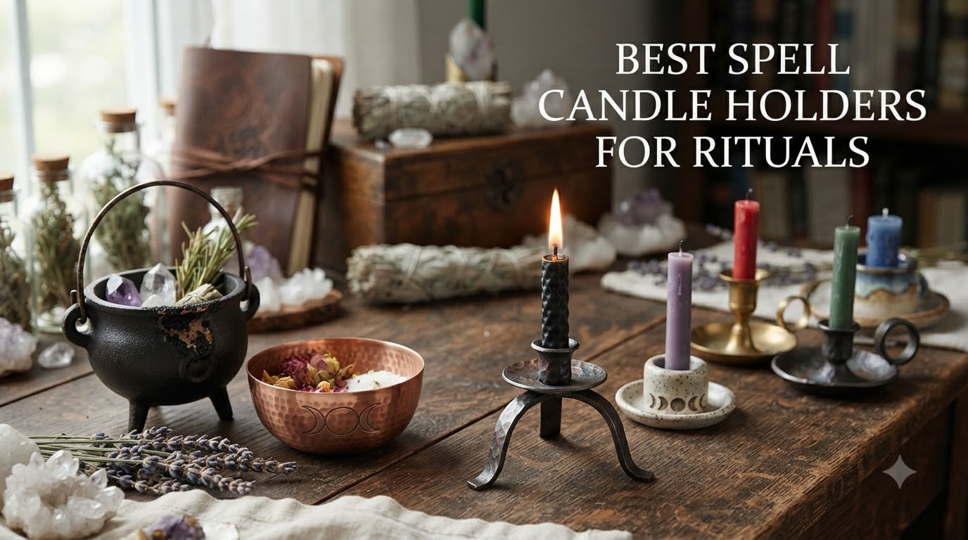 best spell candle holders for rituals