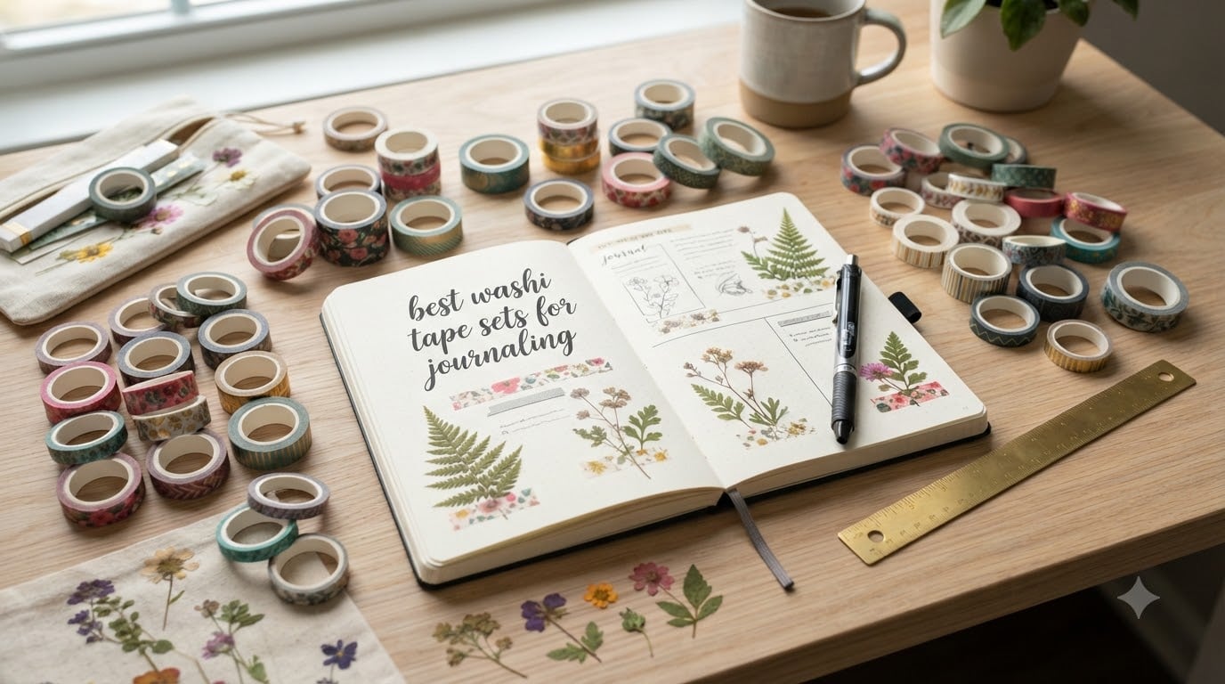 best washi tape sets for journaling