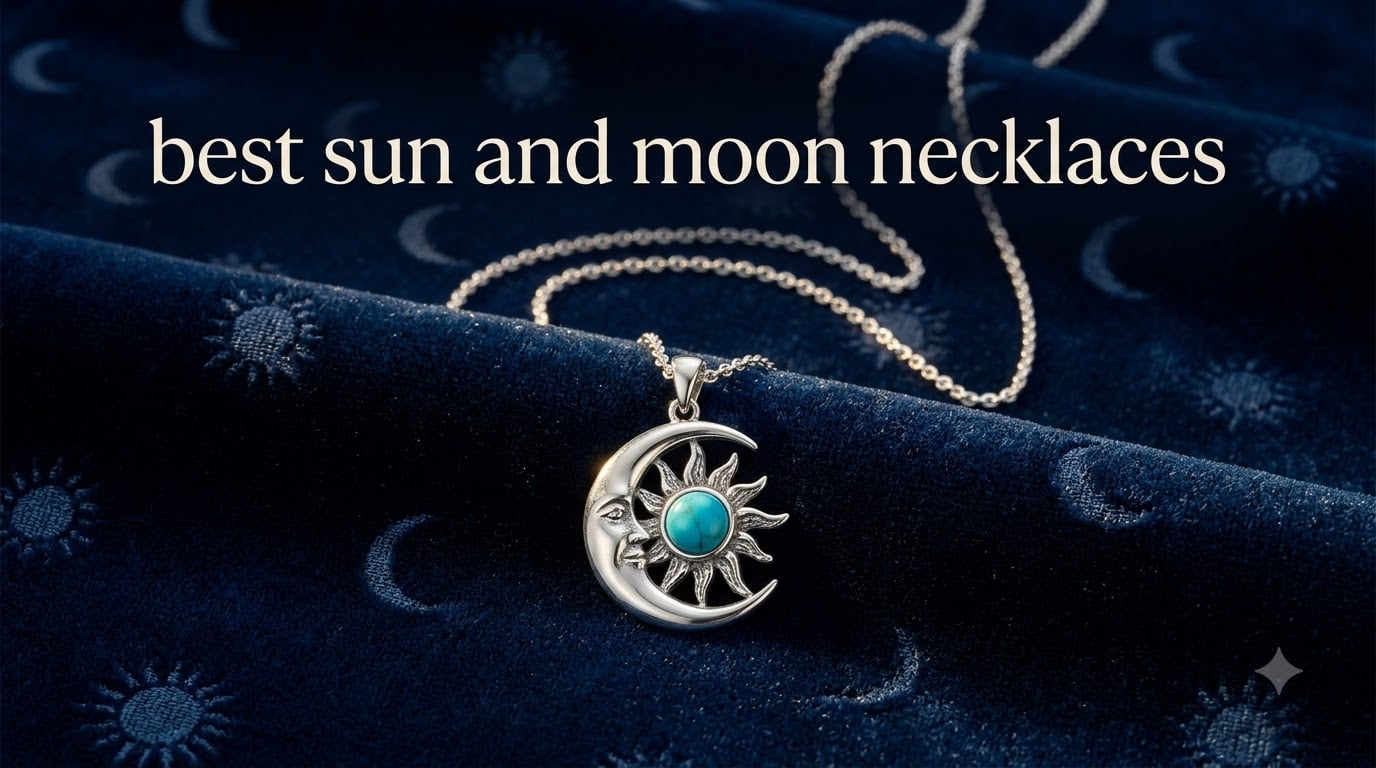 best sun and moon necklaces