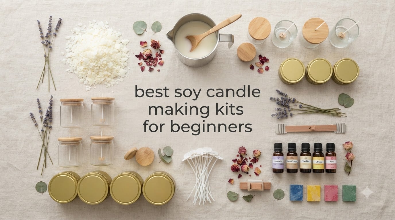 best soy candle making kits for beginners