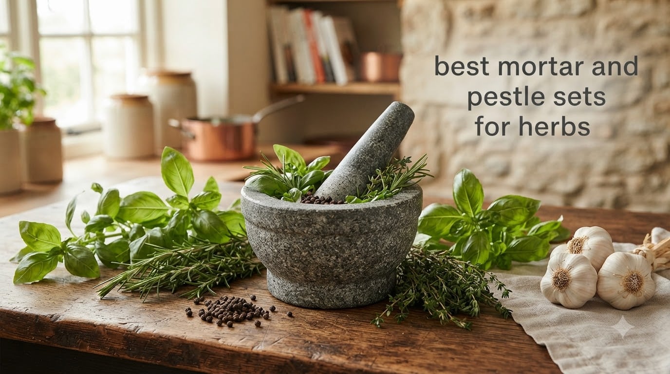 best mortar and pestle sets for herbs