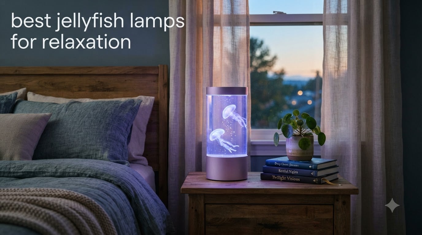 best jellyfish lamps for relaxation