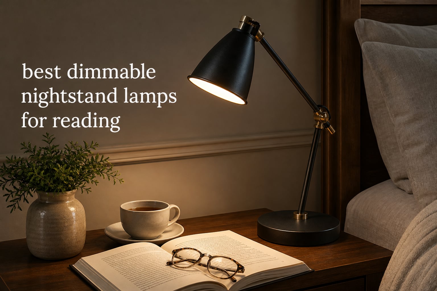 best dimmable nightstand lamps for reading
