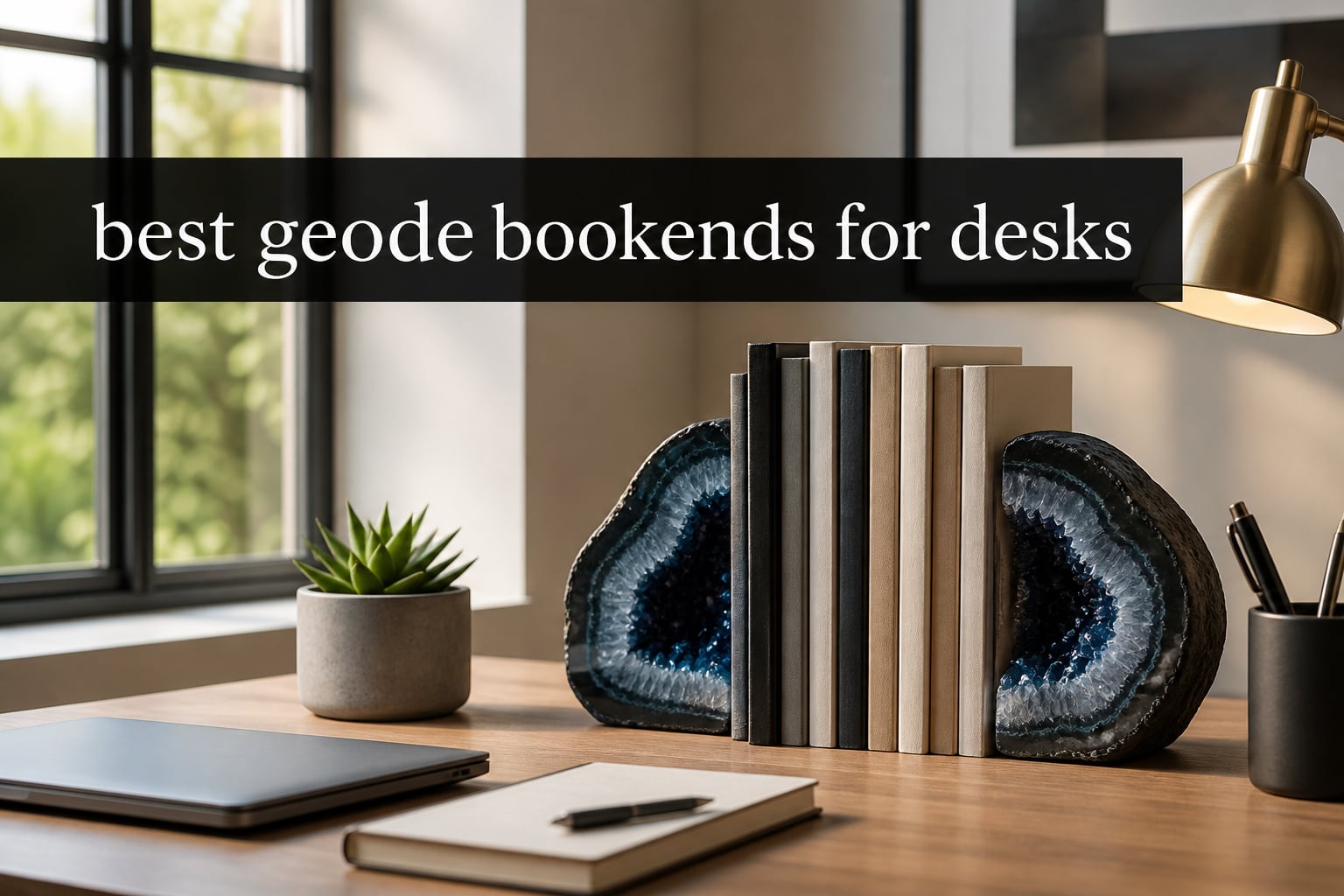 best geode bookends for desks