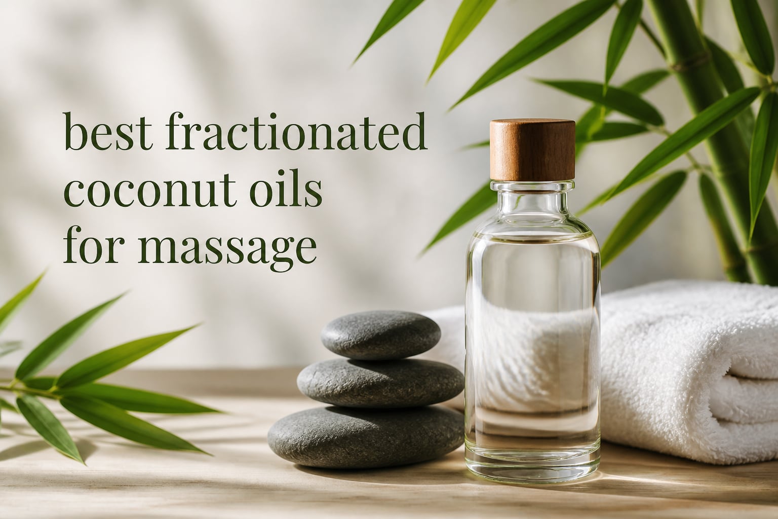 best fractionated coconut oils for massage