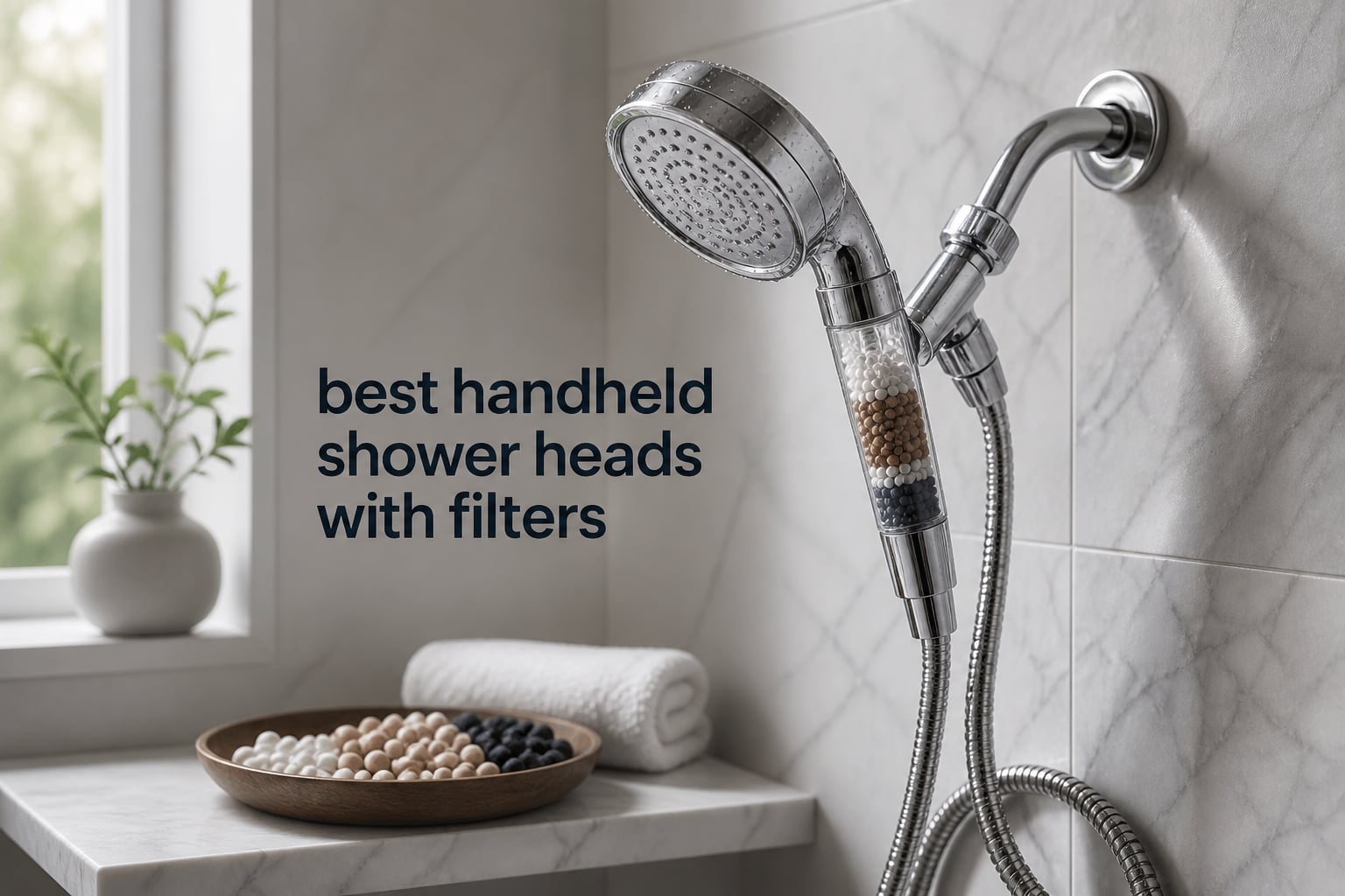 best handheld shower heads with filters