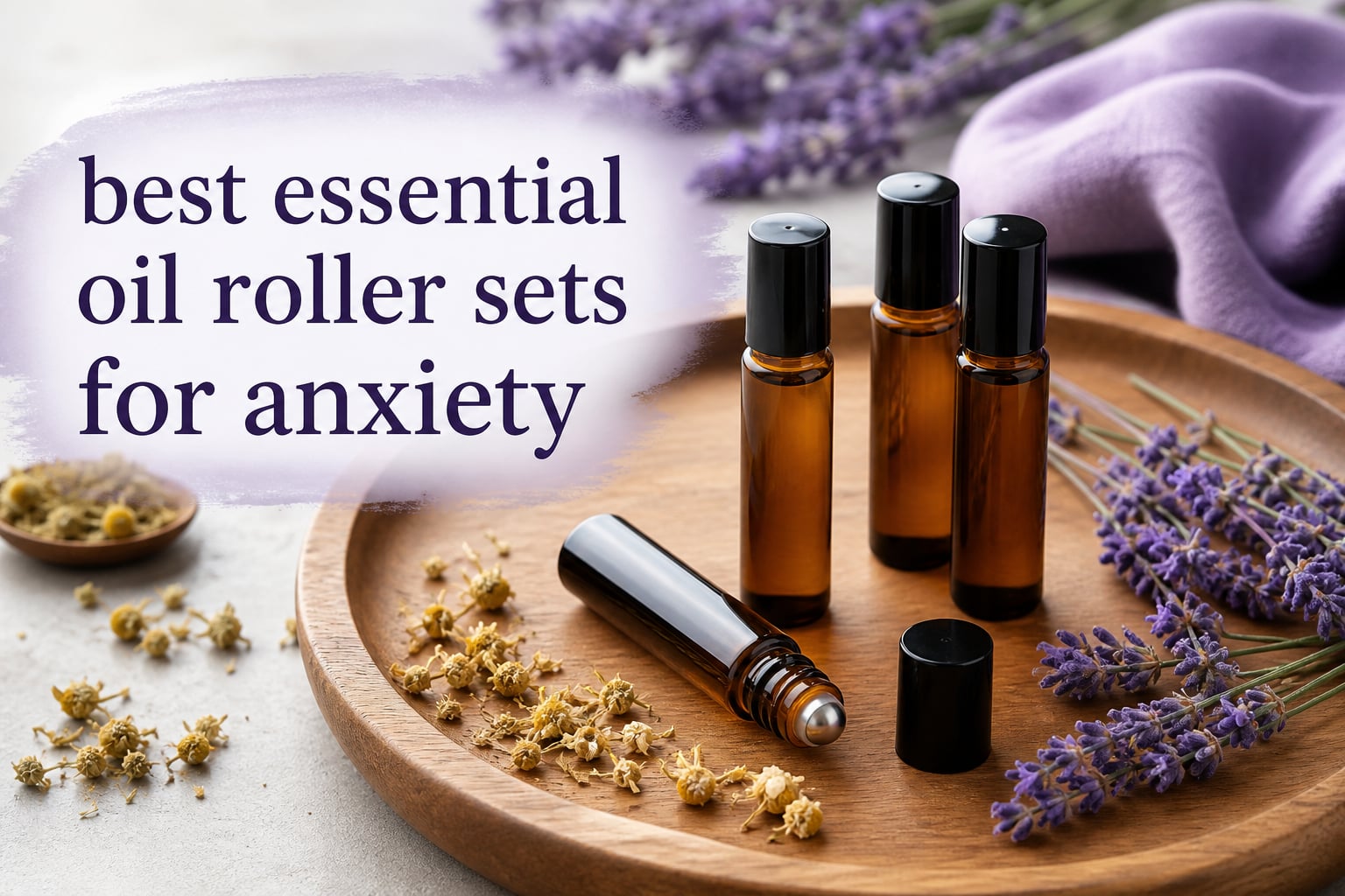 best essential oil roller sets for anxiety