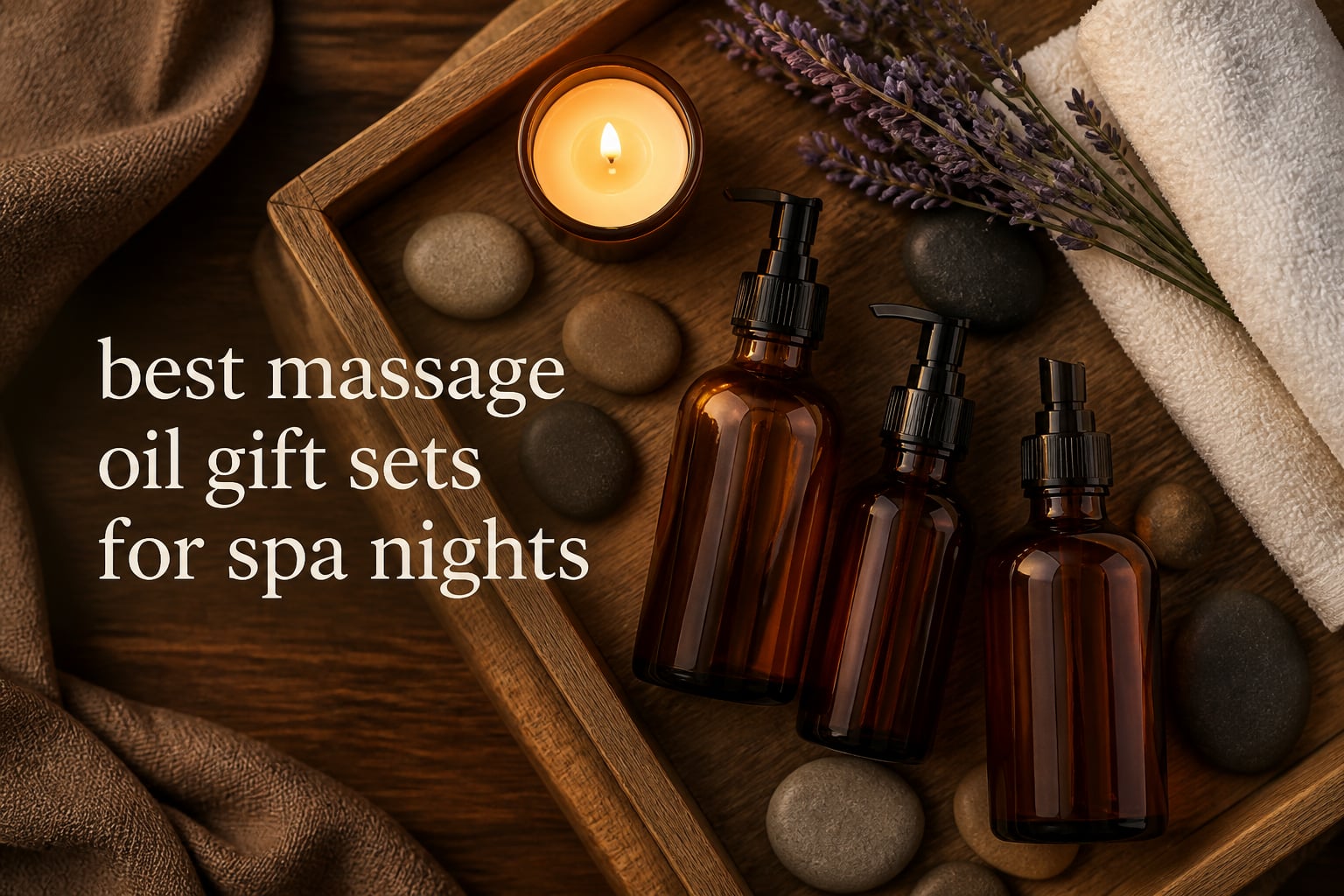 best massage oil gift sets for spa nights