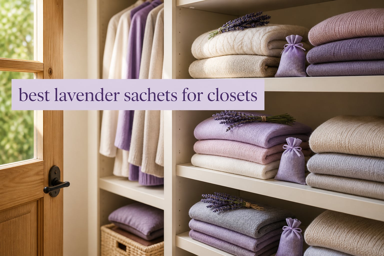 best lavender sachets for closets