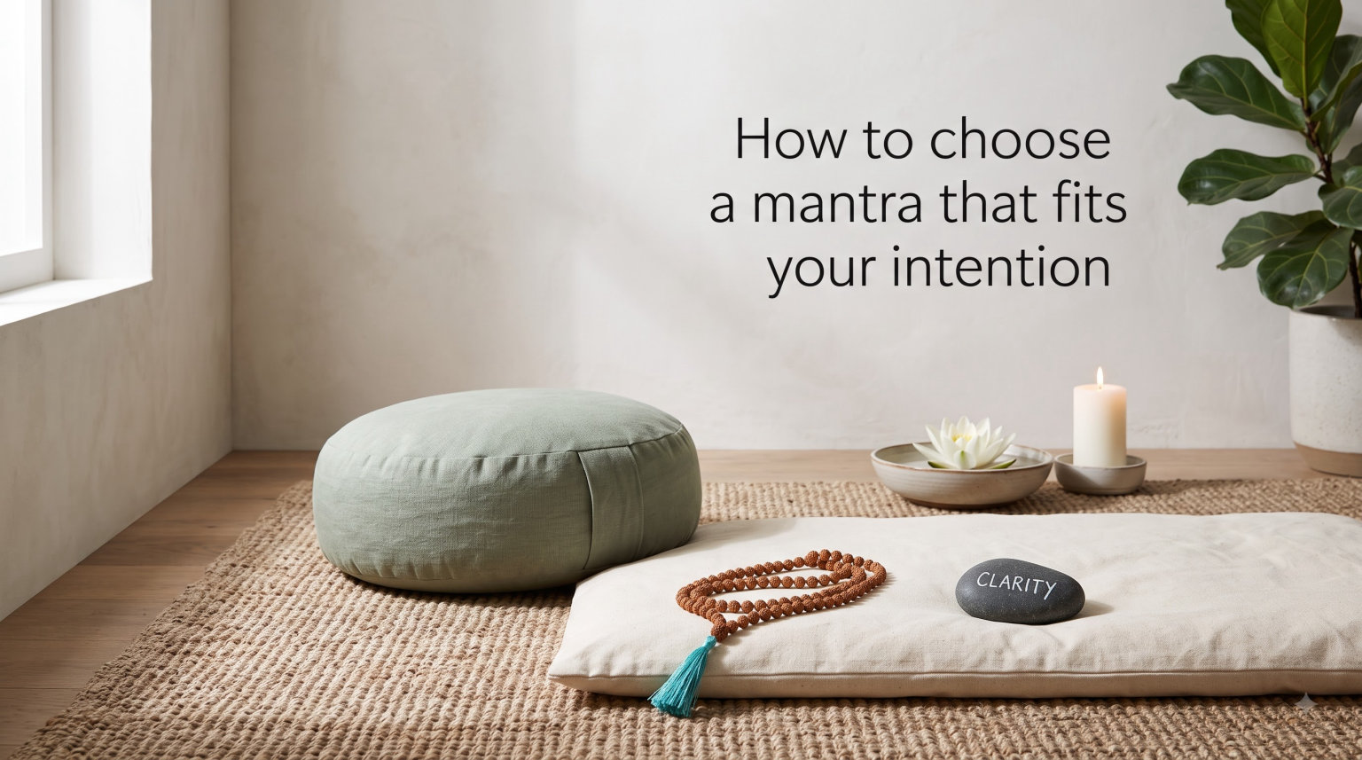 How to choose a mantra that fits your intention
