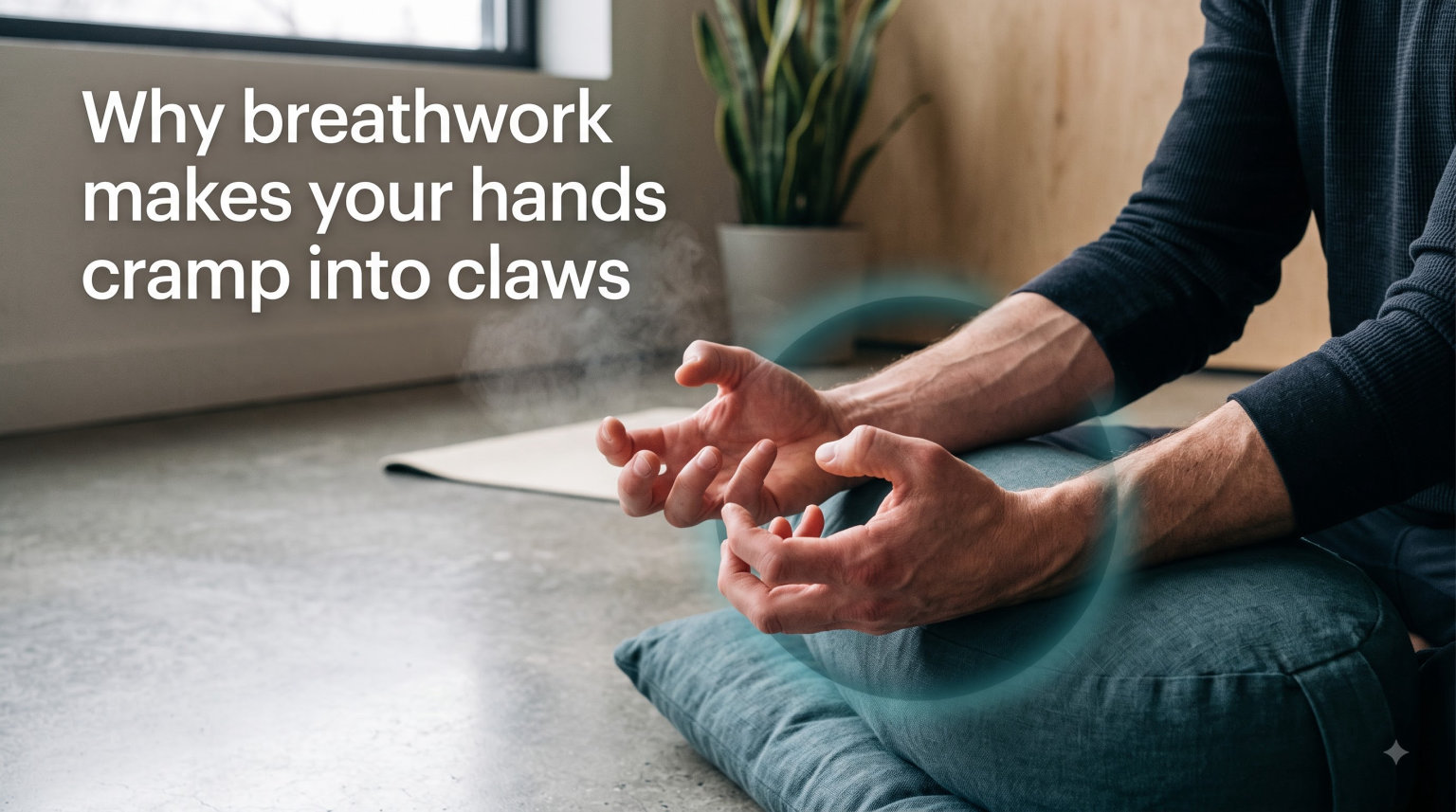 Why breathwork makes your hands cramp into claws