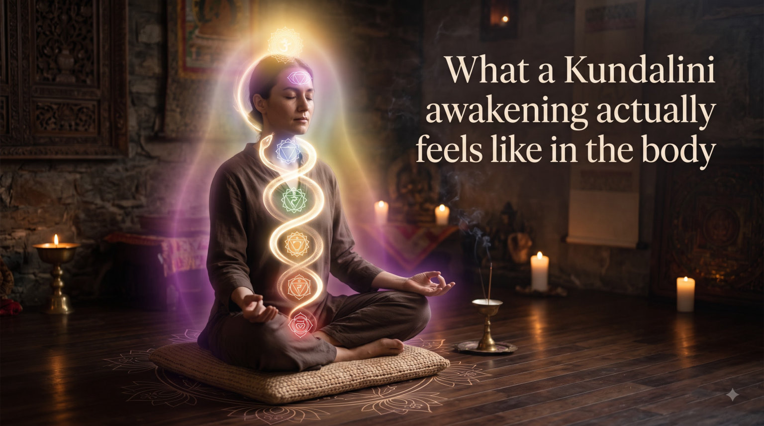 What a Kundalini awakening actually feels like in the body