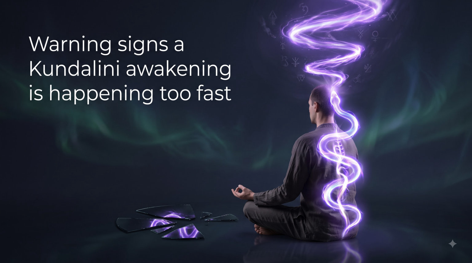Warning signs a Kundalini awakening is happening too fast
