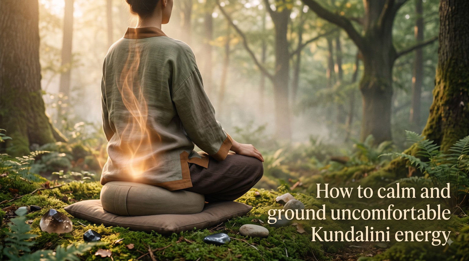 How to calm and ground uncomfortable Kundalini energy