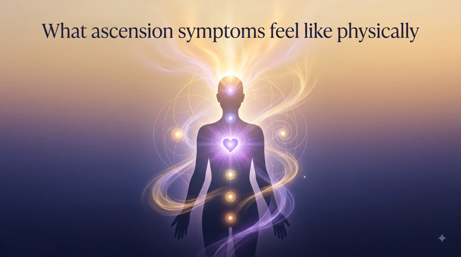 What ascension symptoms feel like physically