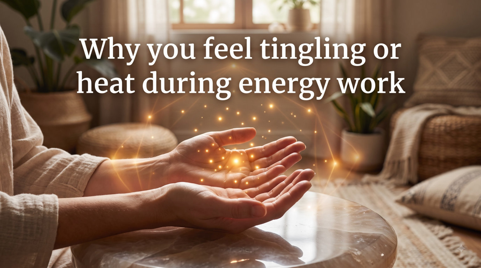 Why you feel tingling or heat during energy work