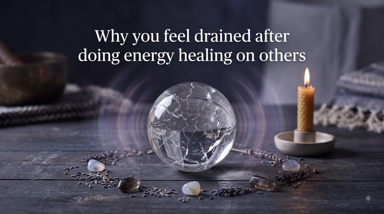 Why you feel drained after doing energy healing on others