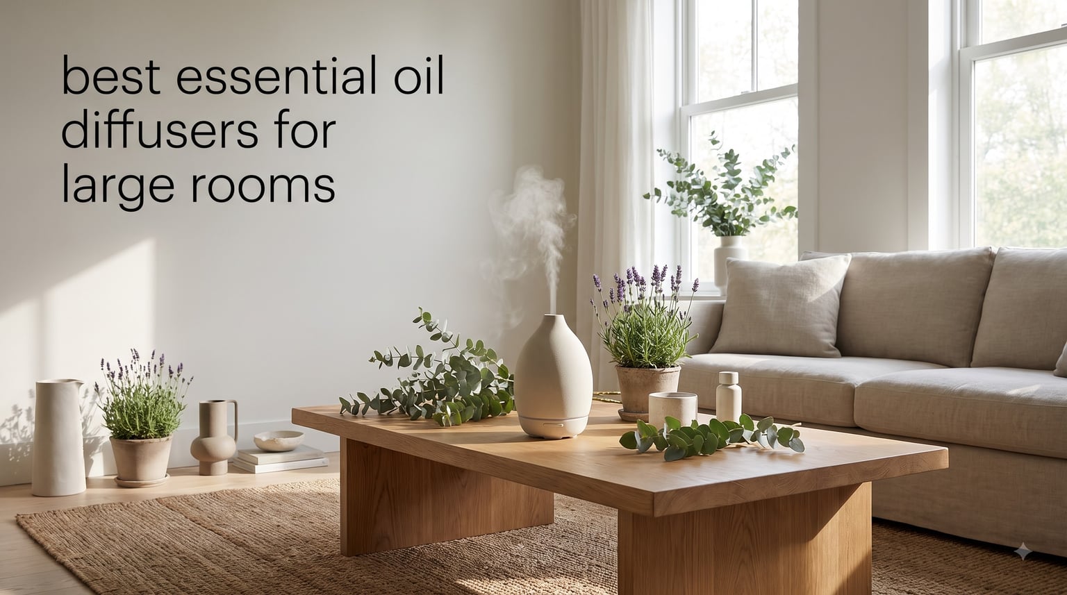 best essential oil diffusers for large rooms