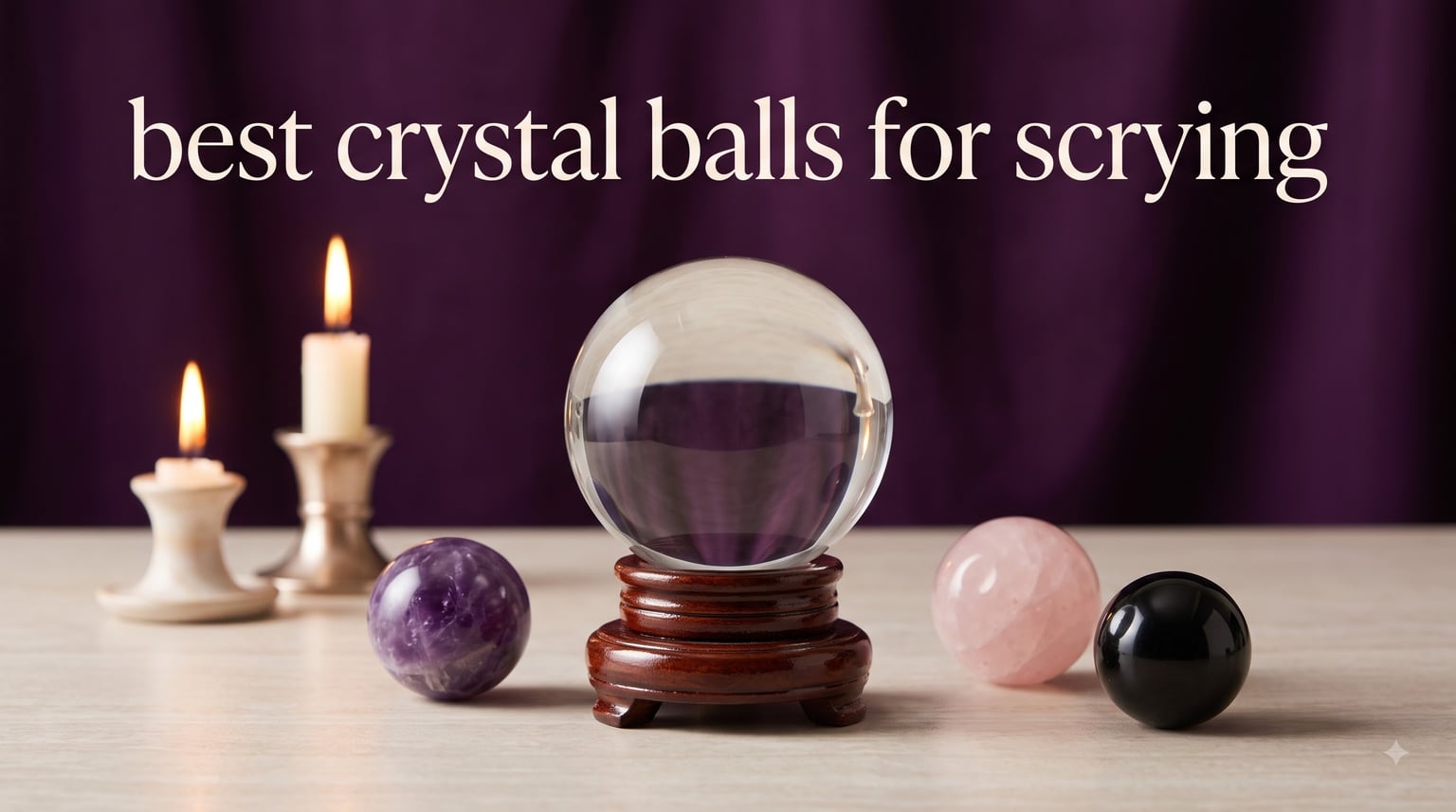 best crystal balls for scrying