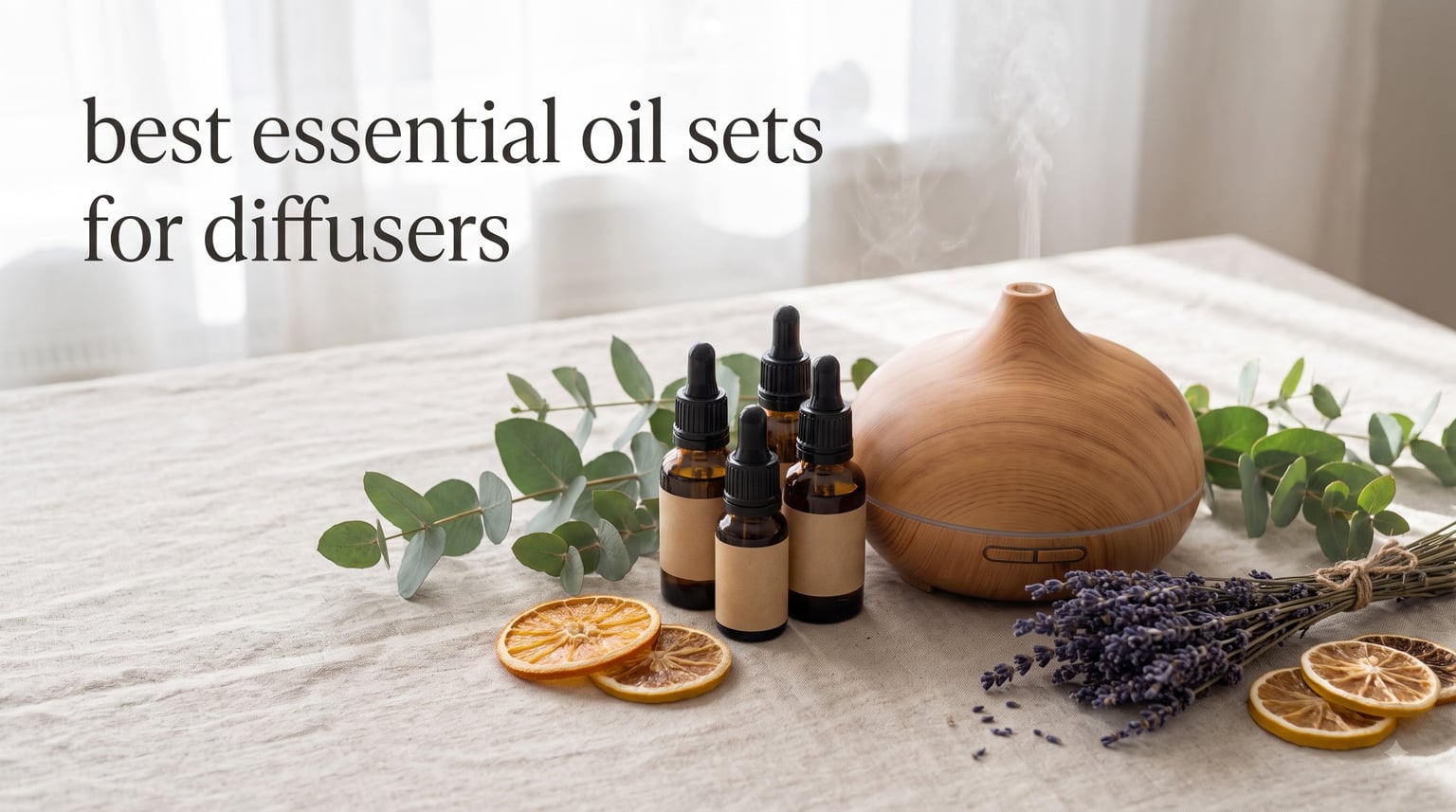 best essential oil sets for diffusers