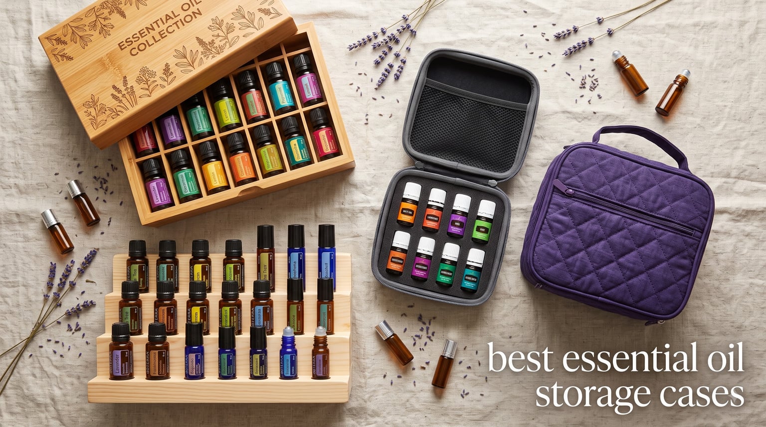 best essential oil storage cases