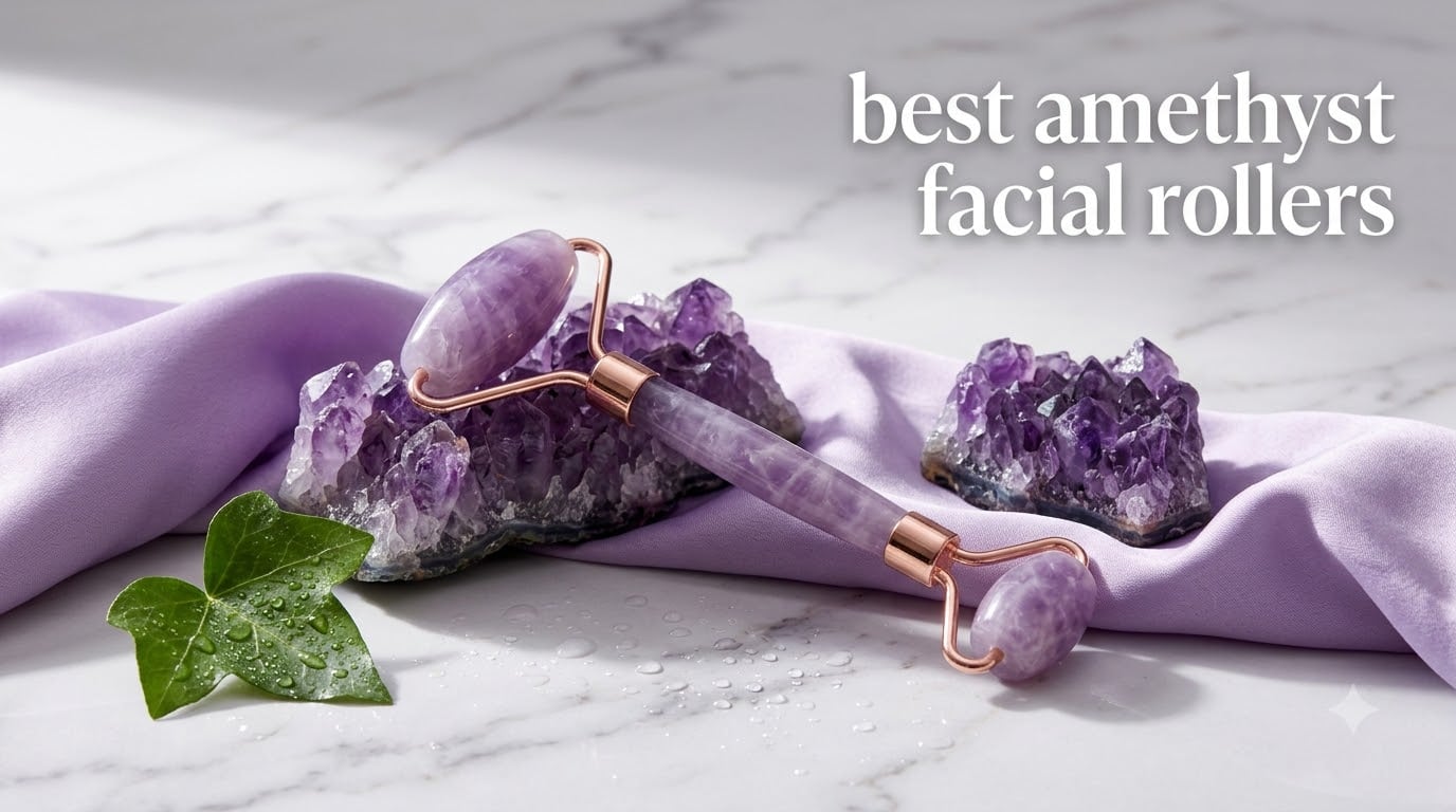 best amethyst facial rollers