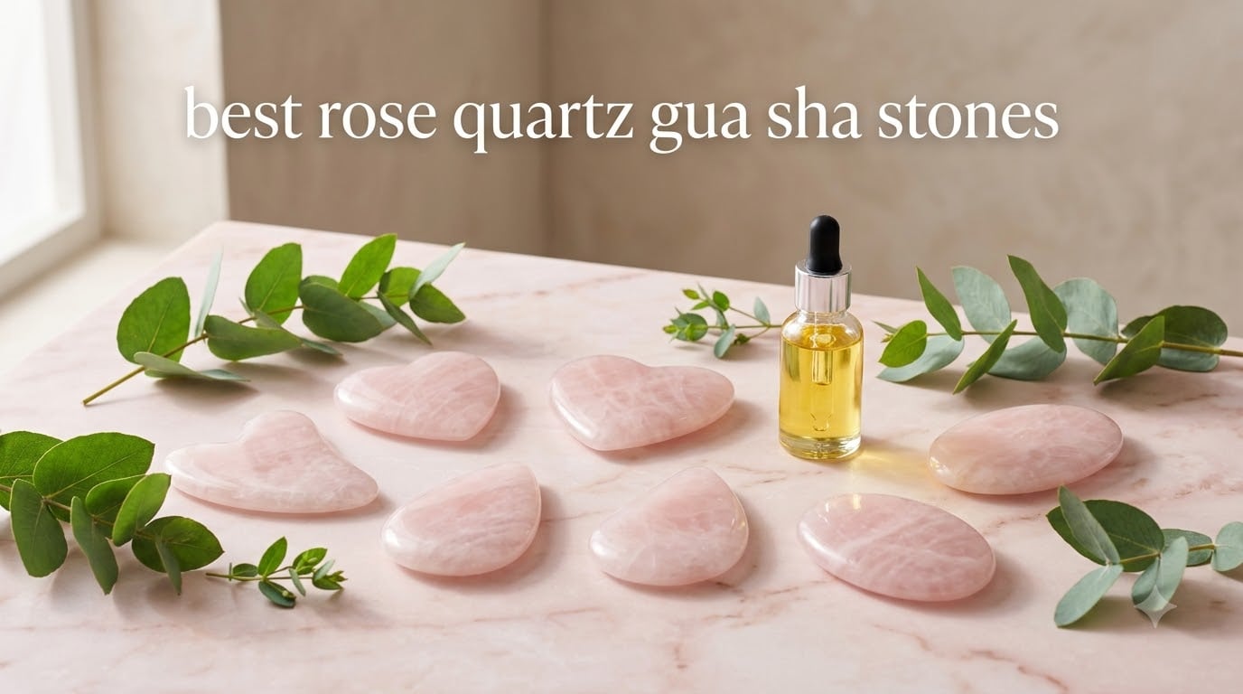 best rose quartz gua sha stones