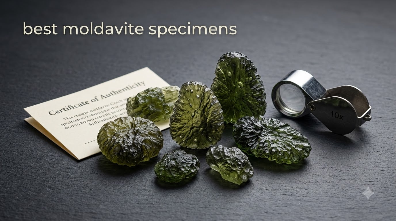 best moldavite specimens