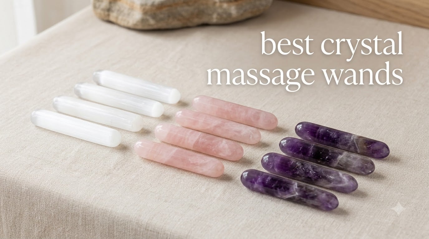 best crystal massage wands