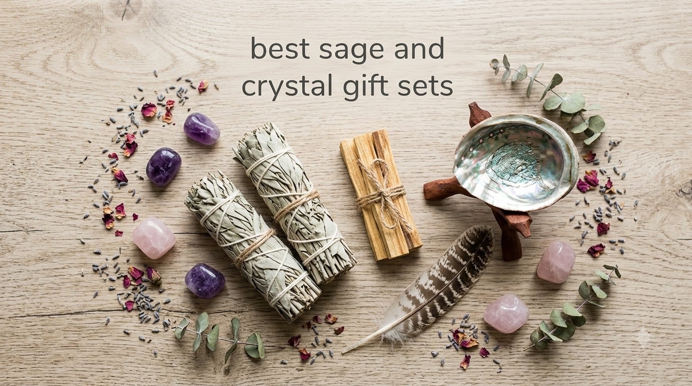 best sage and crystal gift sets
