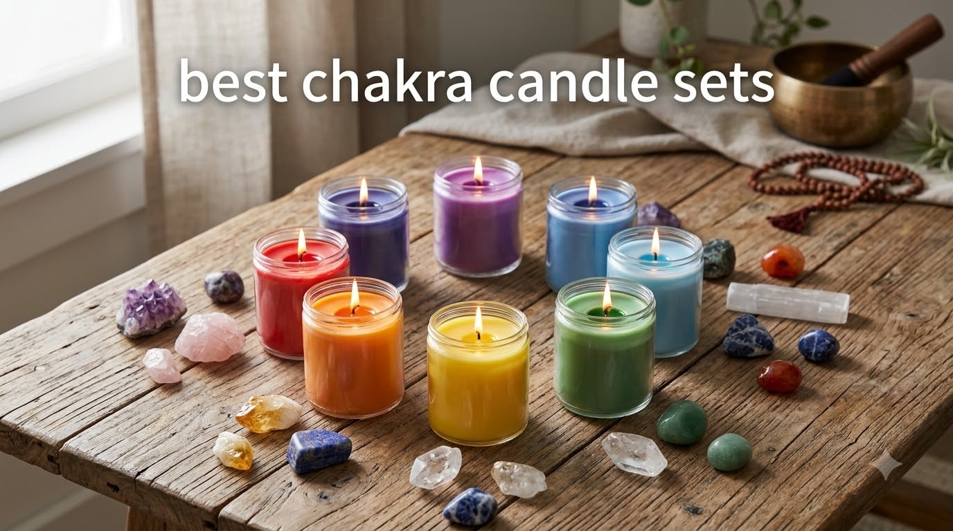 best chakra candle sets