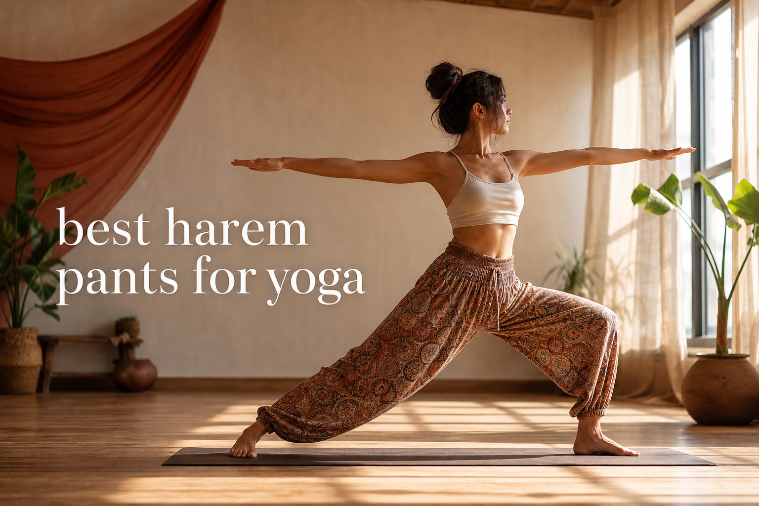 best harem pants for yoga