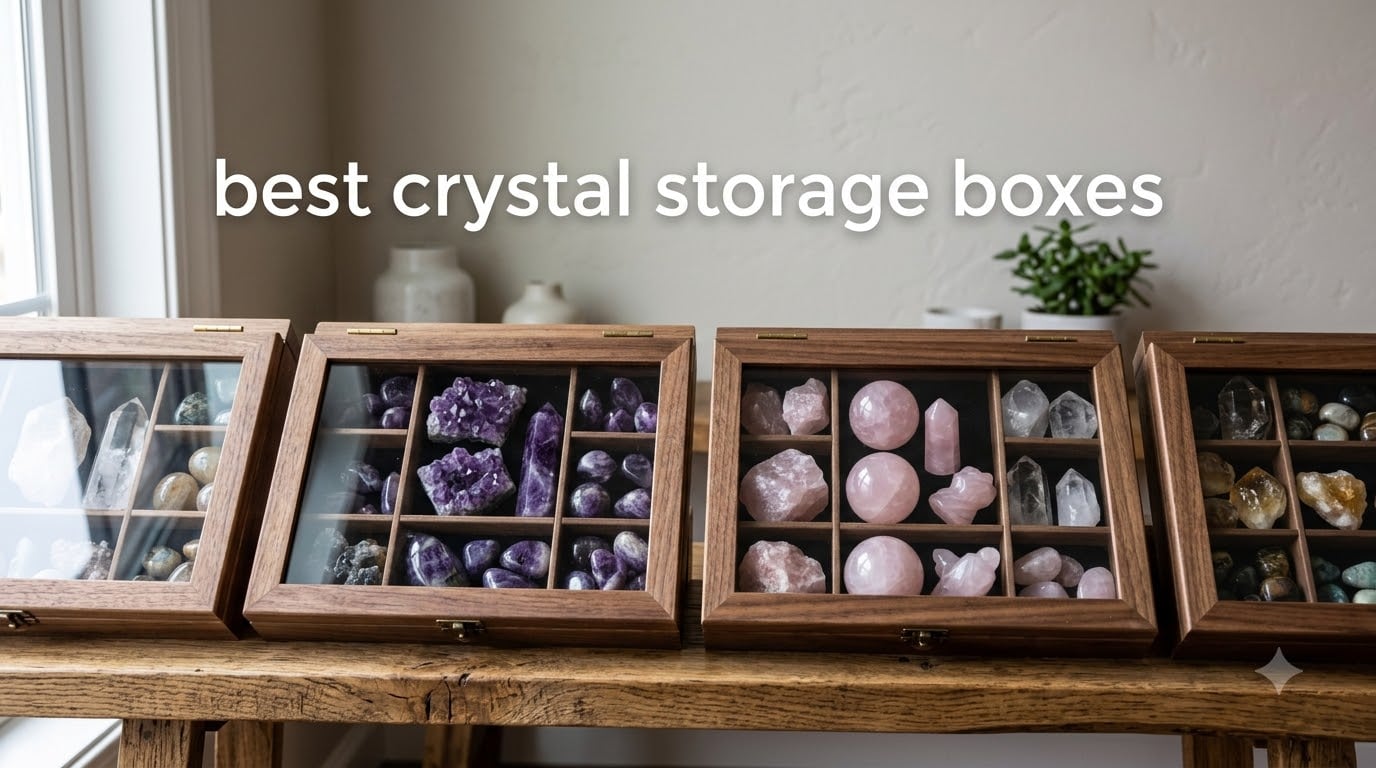 best crystal storage boxes