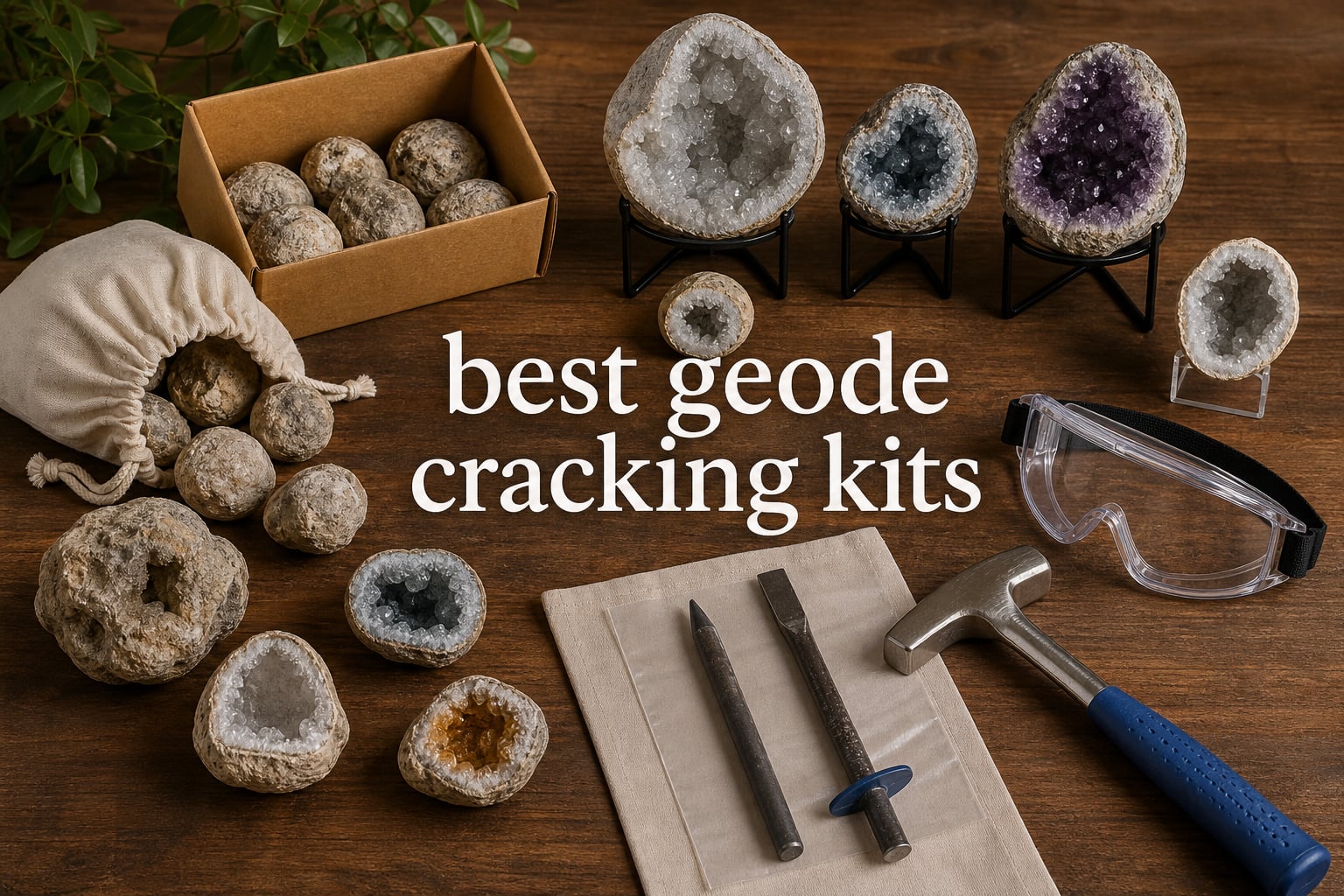best geode cracking kits