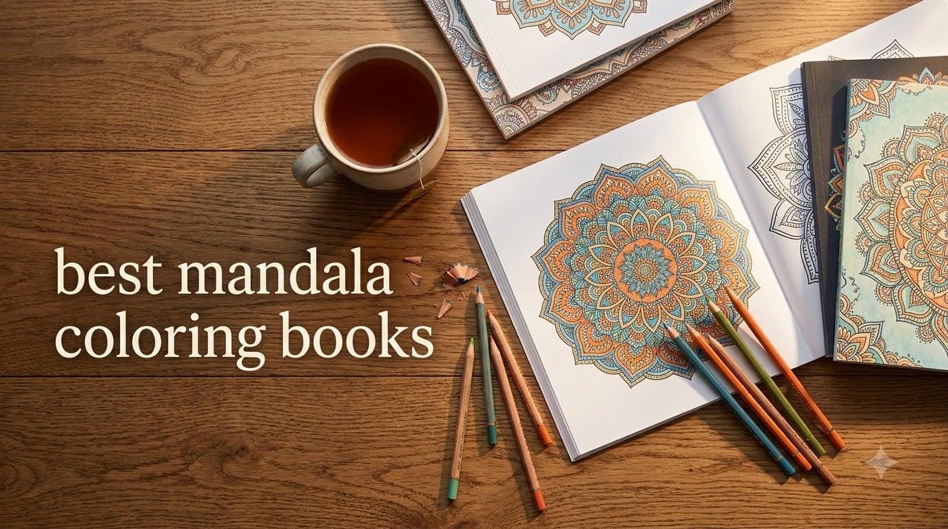best mandala coloring books