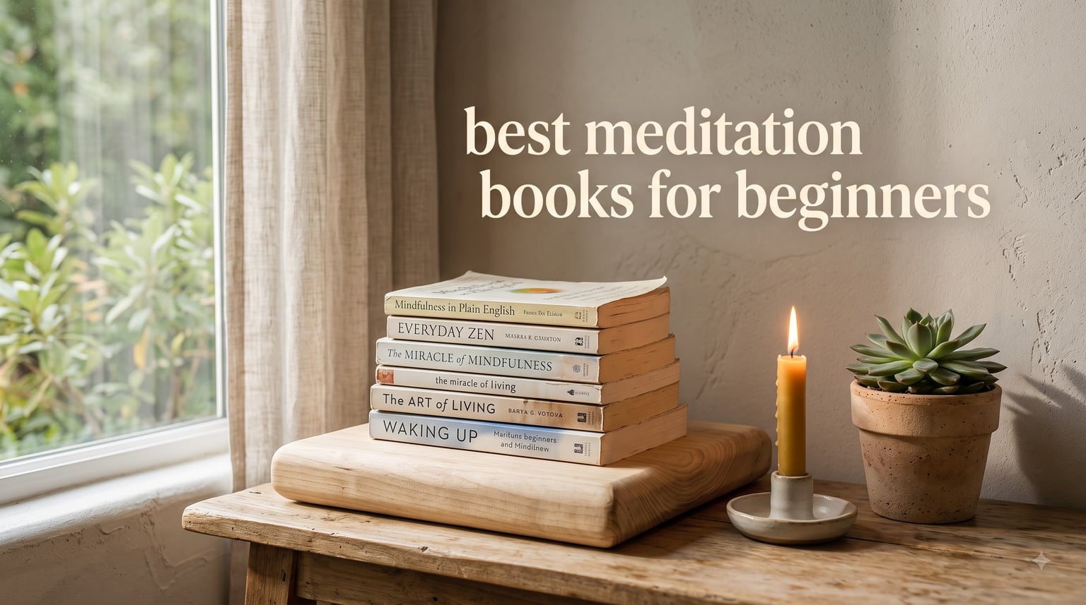 best meditation books for beginners
