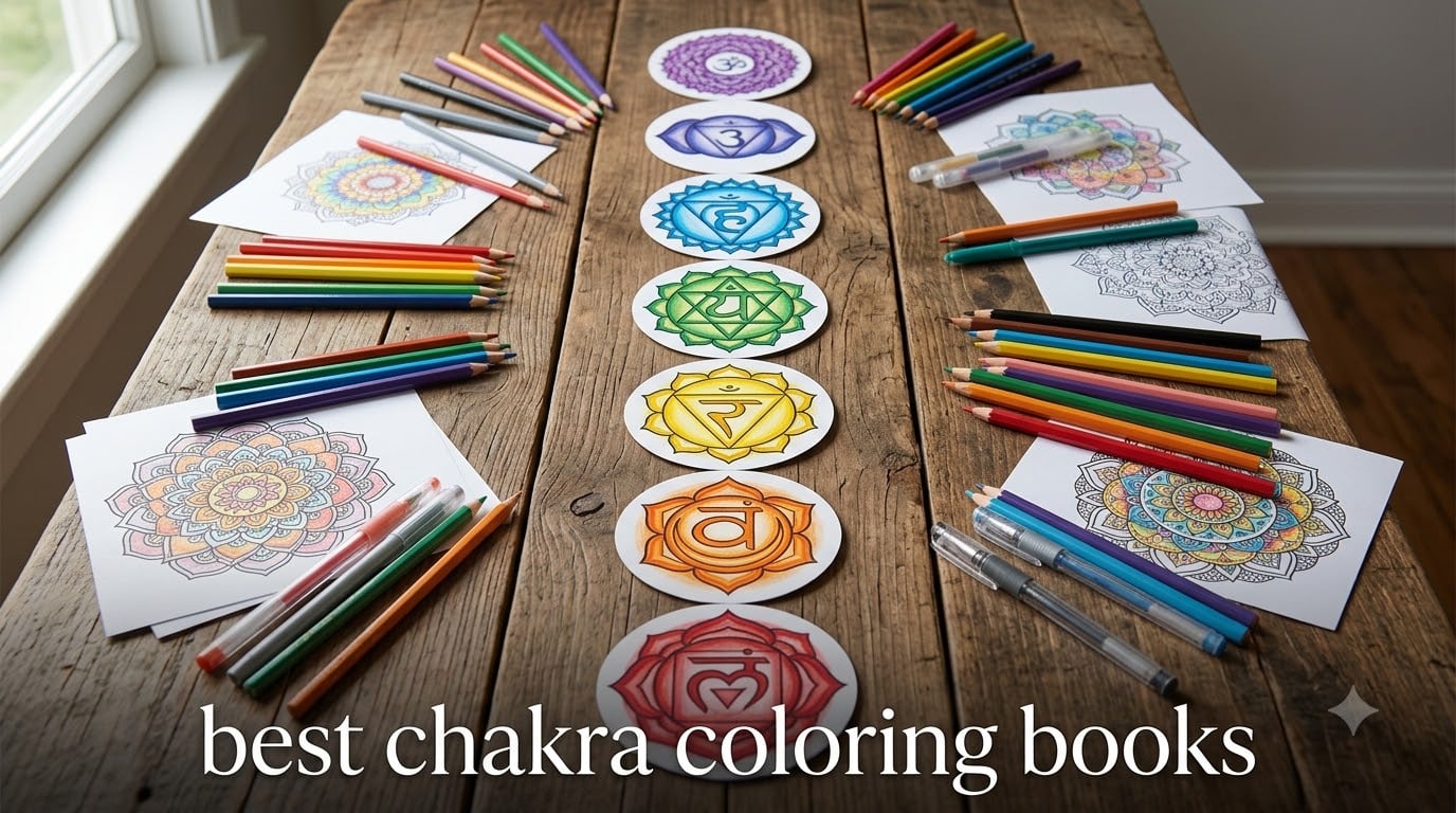 best chakra coloring books