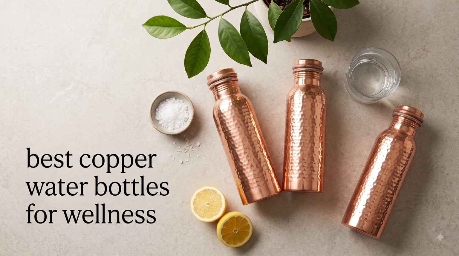 best copper water bottles for wellness