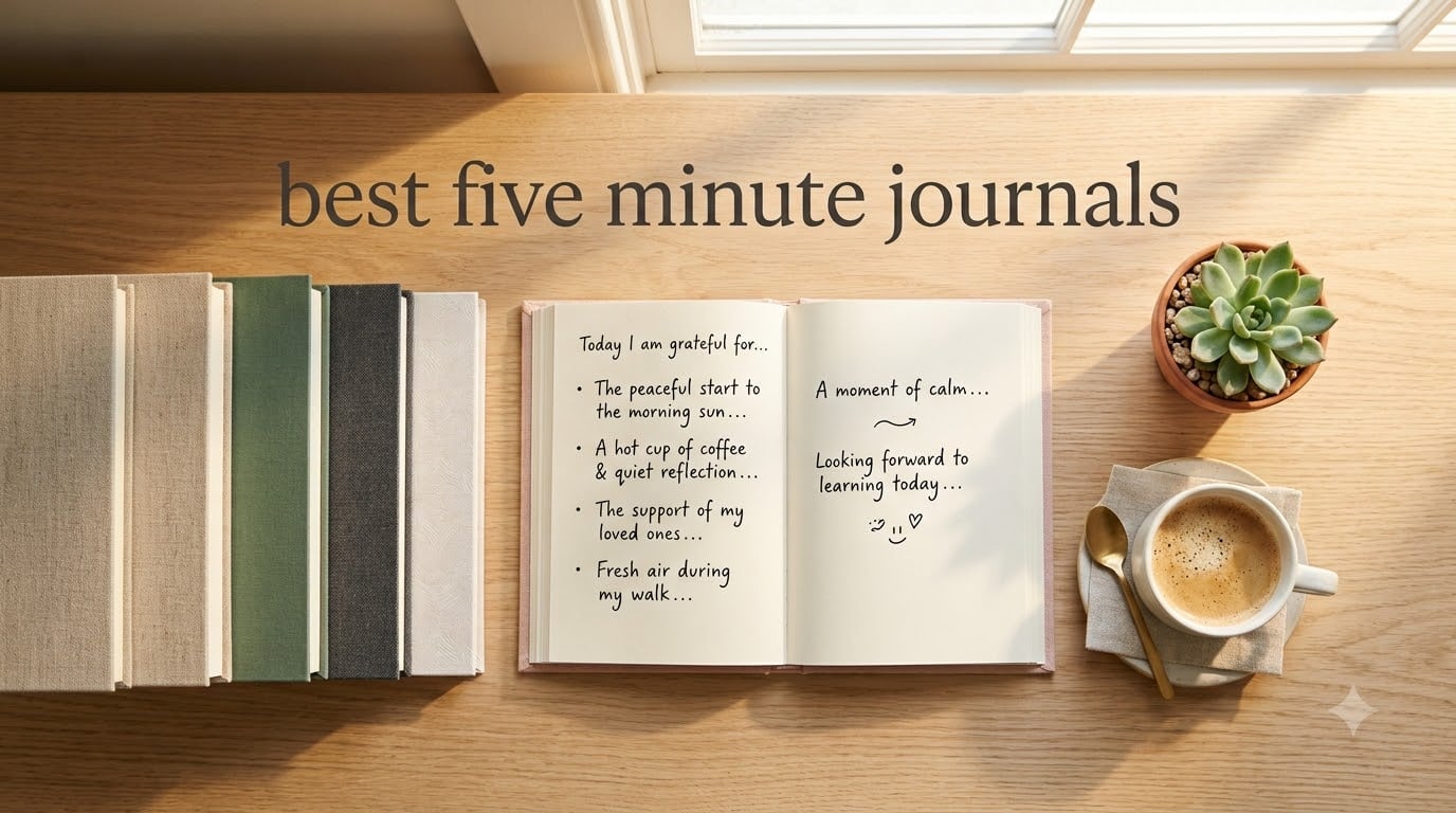 best five minute journals