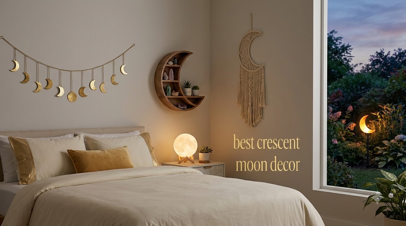 best crescent moon decor