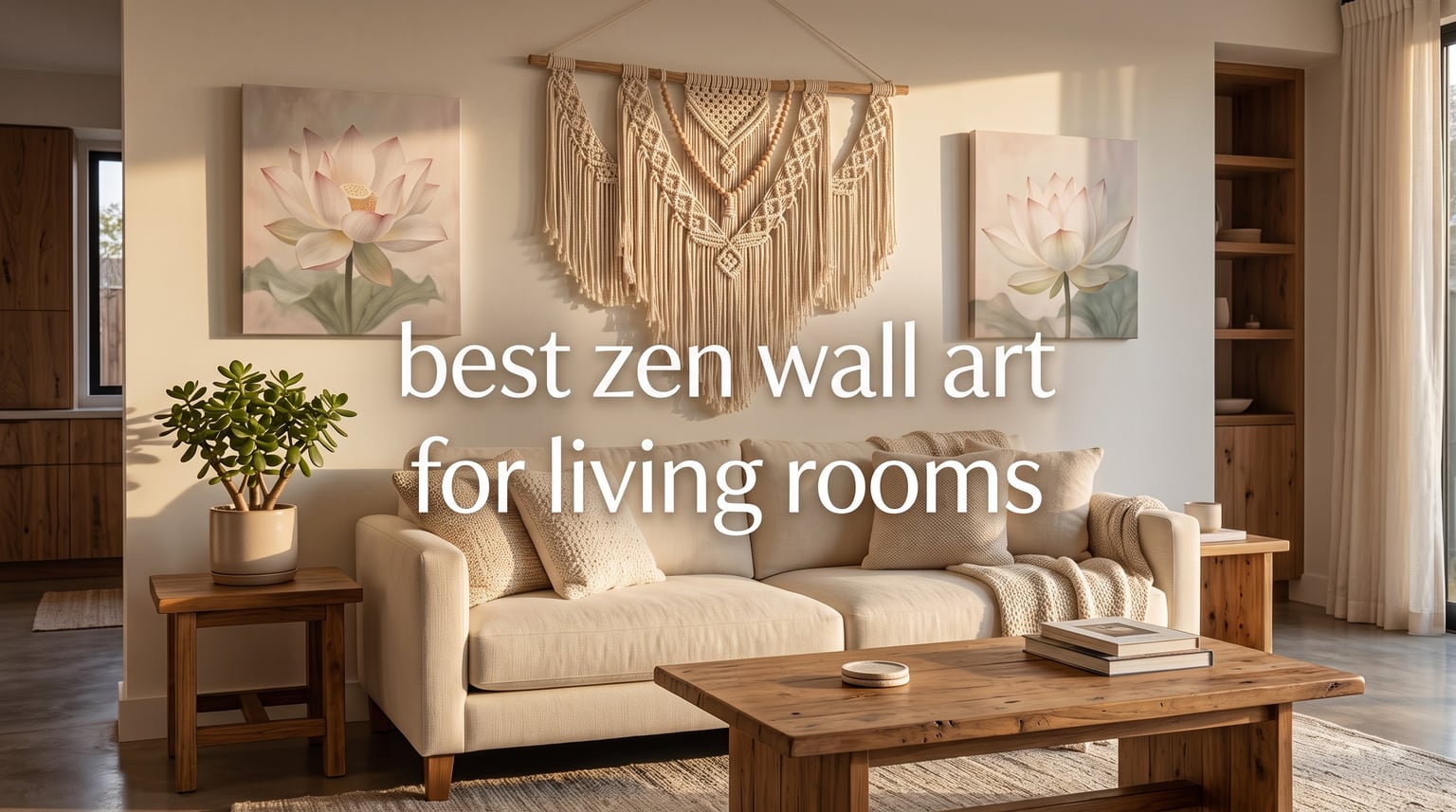 best zen wall art for living rooms