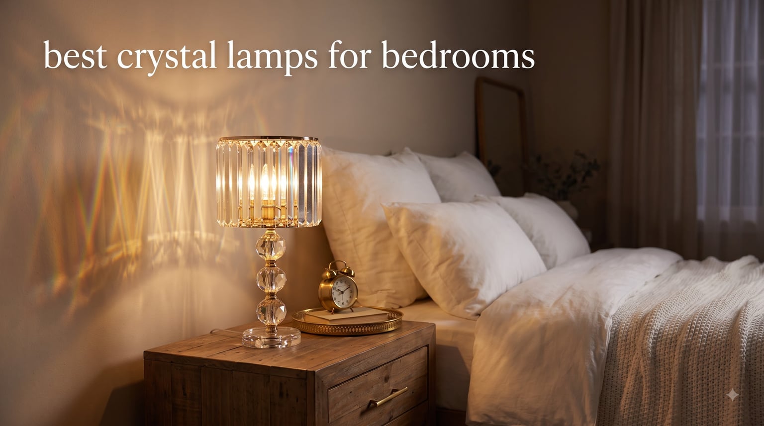 best crystal lamps for bedrooms
