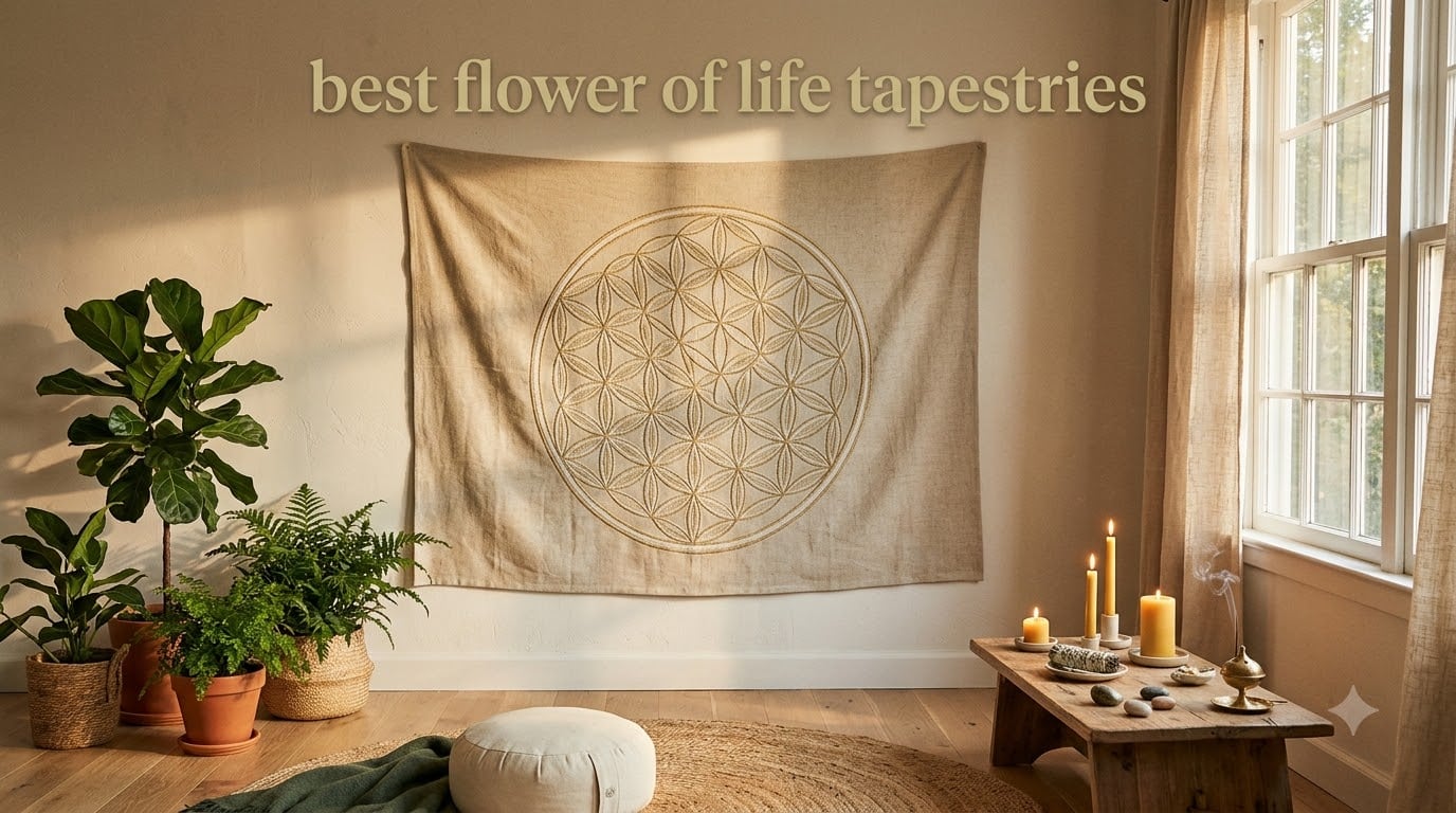 best flower of life tapestries